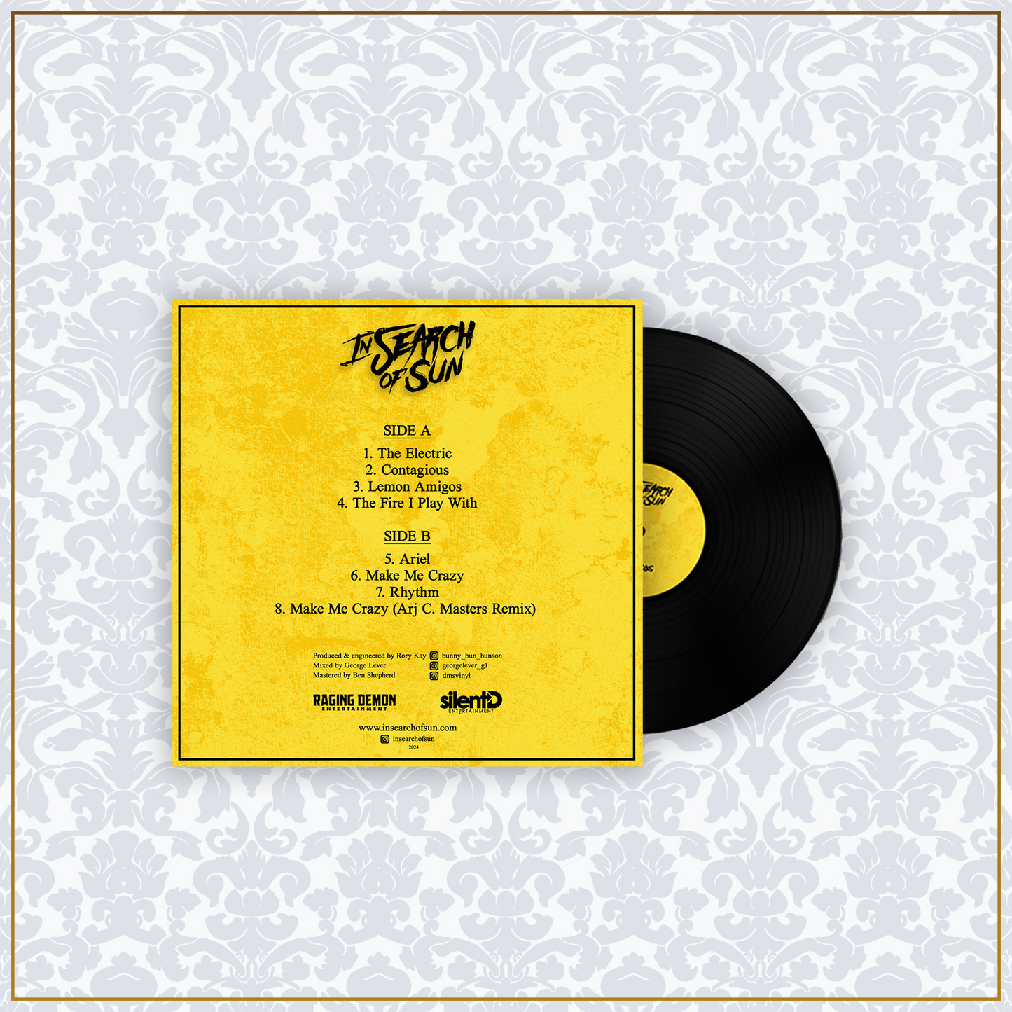'Lemon Amigos' limited edition Vinyl EP